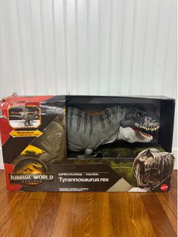Jurassic World Rebirth Super Colossal Tyrannosaurus Rex 39" Long Dinosaur Figure