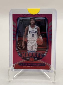 20-21 Tyrese Maxey Marquee Pink RC
