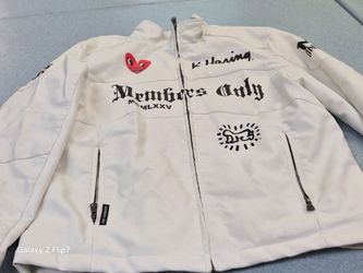 Keith harring members only jacket