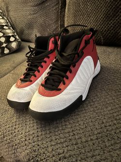 Red, Black, and White Jordans 