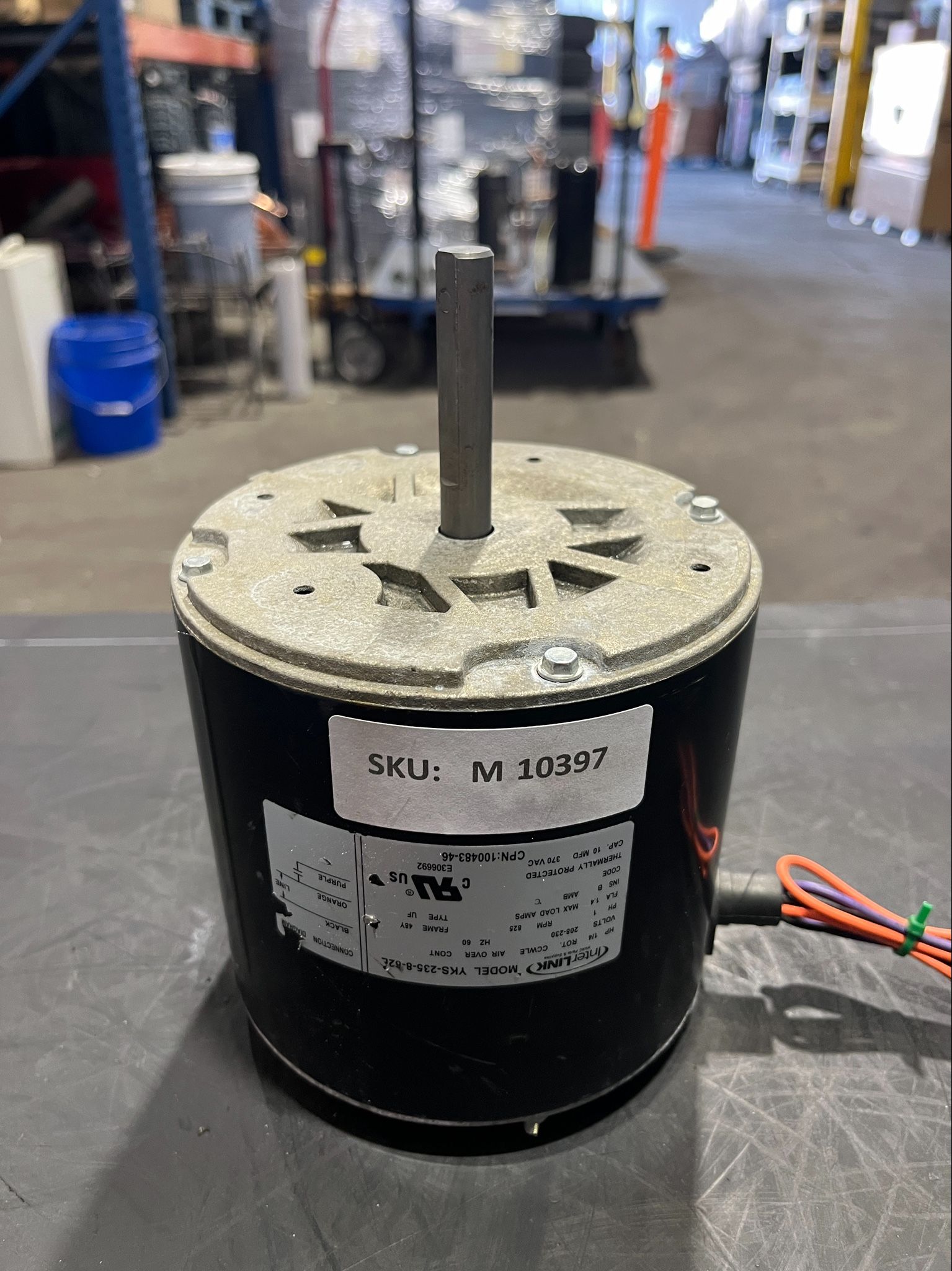 InterLink YKS-235-8-62L 1/4HP 208-230v 1PH Electric Motor