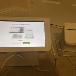 Clover C100 Point of Sale (POS) System and Clover P100 High Speed Printer