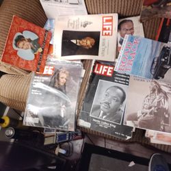 Life Magazines13 1960s Girl Scout Calendar 1954 Popular Science Road Track  Bob Hope  