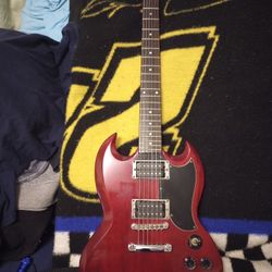 1990s Epiphone Gibson SG Guitar Made In Korea In Good Shape