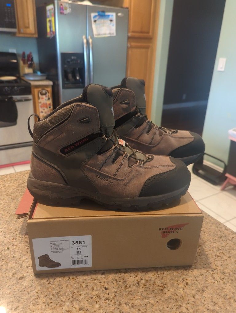 Red Wing Steel Toe Work Boots
