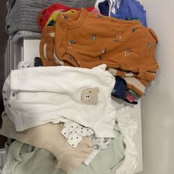31 Newborn, 0-3, 3 Months Baby Clothes Never Worn.