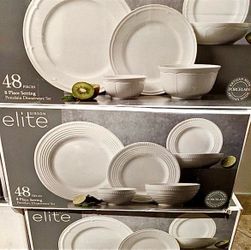 Kitchen plate sets GIBSON ELITE 48 set