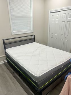 Queen bed frame