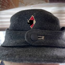German WWII Visor And M43 Cap