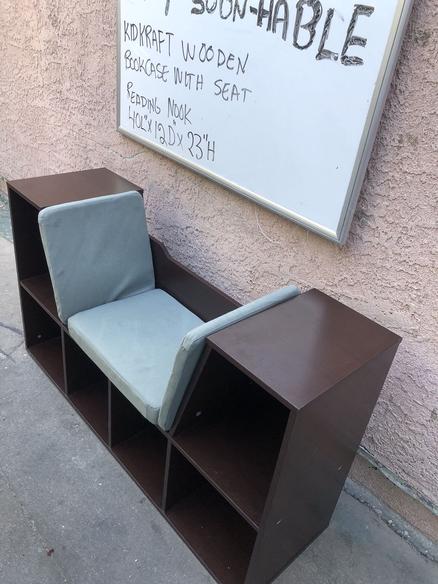 Bookcase With Reading Nook