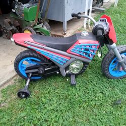 Kids Spiderman Motorcycle 