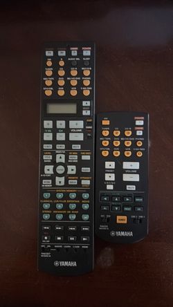 Yamaha remote controls set RAV 367 and RAV29