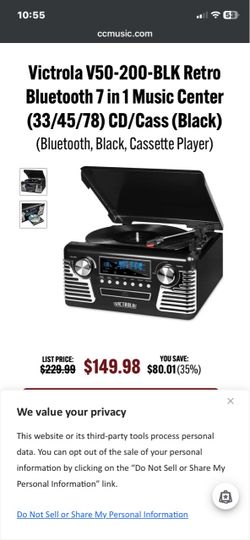 Victrola Haley Retro record player