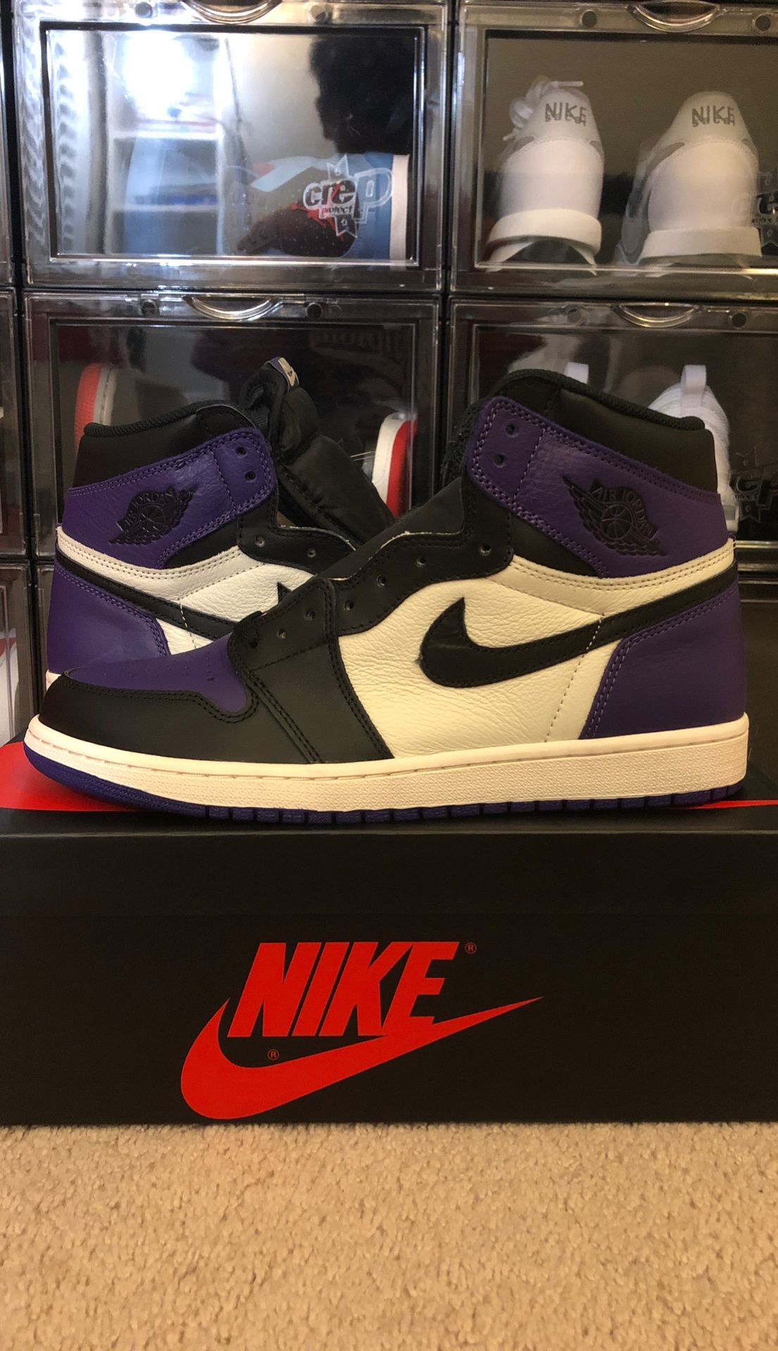 Air Jordan 1 court purples size 11