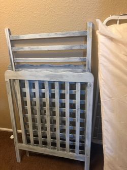 Crib with mattress