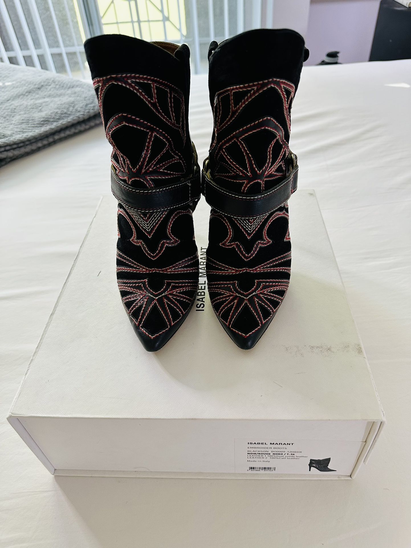 Isabel marant cheap blackson boots