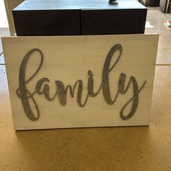 Family wall art