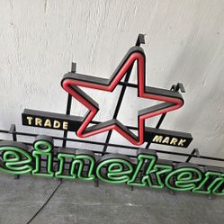 Letrero De Heineken Neon