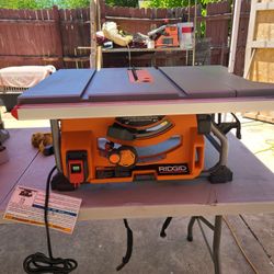 ridgid table saw