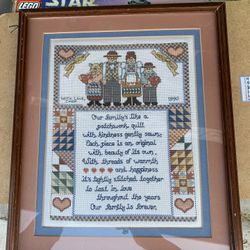 1990. Needle Point Frame