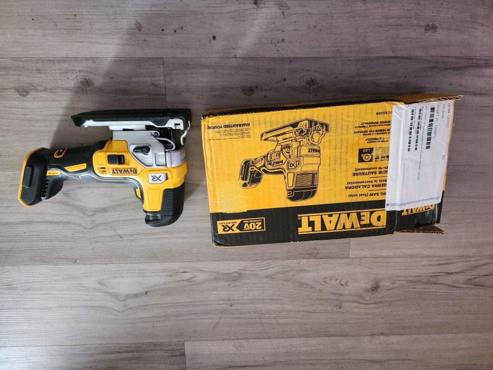 Dewalt Xr 20v Brushless New Jig Saw Barrel Grip New In Box $150