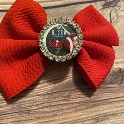 Tampa Bay Buccaneers Hair Bow