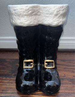 Ceramic Santa’s Boots