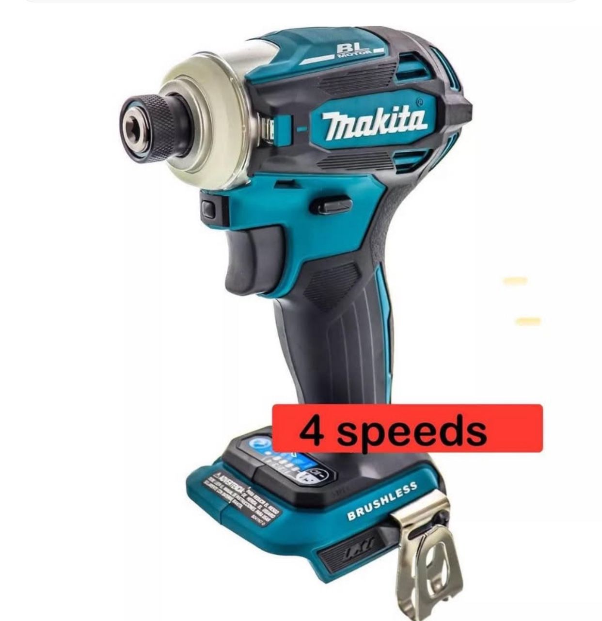 Makita New 1/4” Impact 4 Speeds Brushless