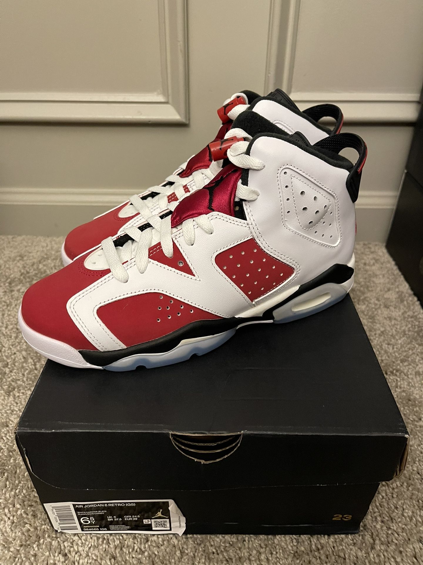 Jordan 6 Carmine GS
