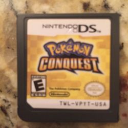 Nintendo DS DSi Game: Pokemon Conquest