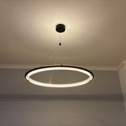Single LED Chandelier (35")