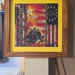 Homemade Diamond Artwork 