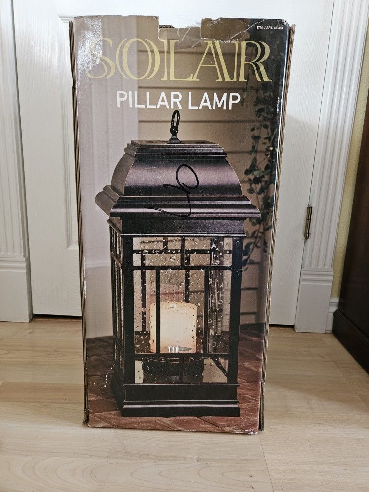 Solar lamp -$20.00 for both