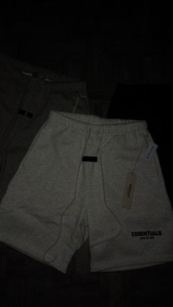 Essentials shorts and hoodies