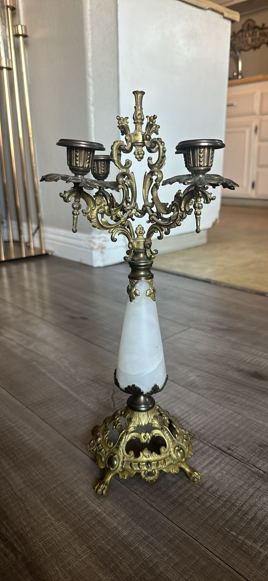 1890’s-1900s Historic Fireplace Candleabra