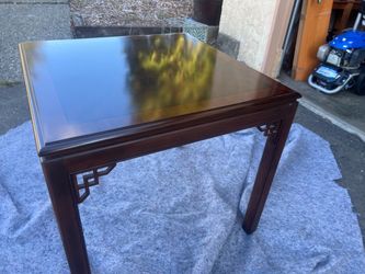 Table, Mahogany, Inlay Wood, Great Shape, Delivery