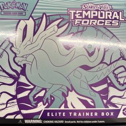 POKEMON Scarlet & Violet Temporal Forces Elite Trainer Box 