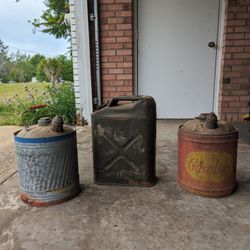 Old Gas Cans