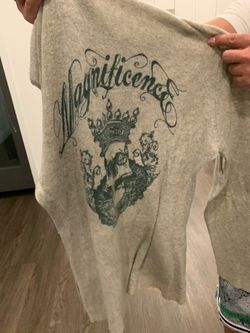 Juicy couture ! Sweater hoodie cashmere type vintage !!!! L xl