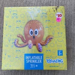 NEW Octopus Inflatable Sprinkler