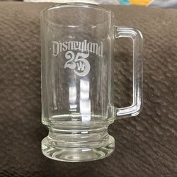 Vintage Disney Mug Glass