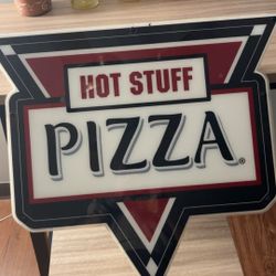 Light Up Pizza Bar Sign