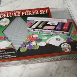 New Poker Set