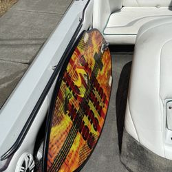 Wake Surfboard, Wake Maker, Ropes And Lifejackets