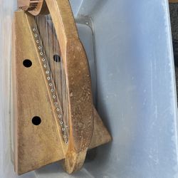 Harp - Handmade Wood - Decorative 