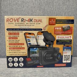 Rove R2-4K Dual Channel 4K Dash Cam