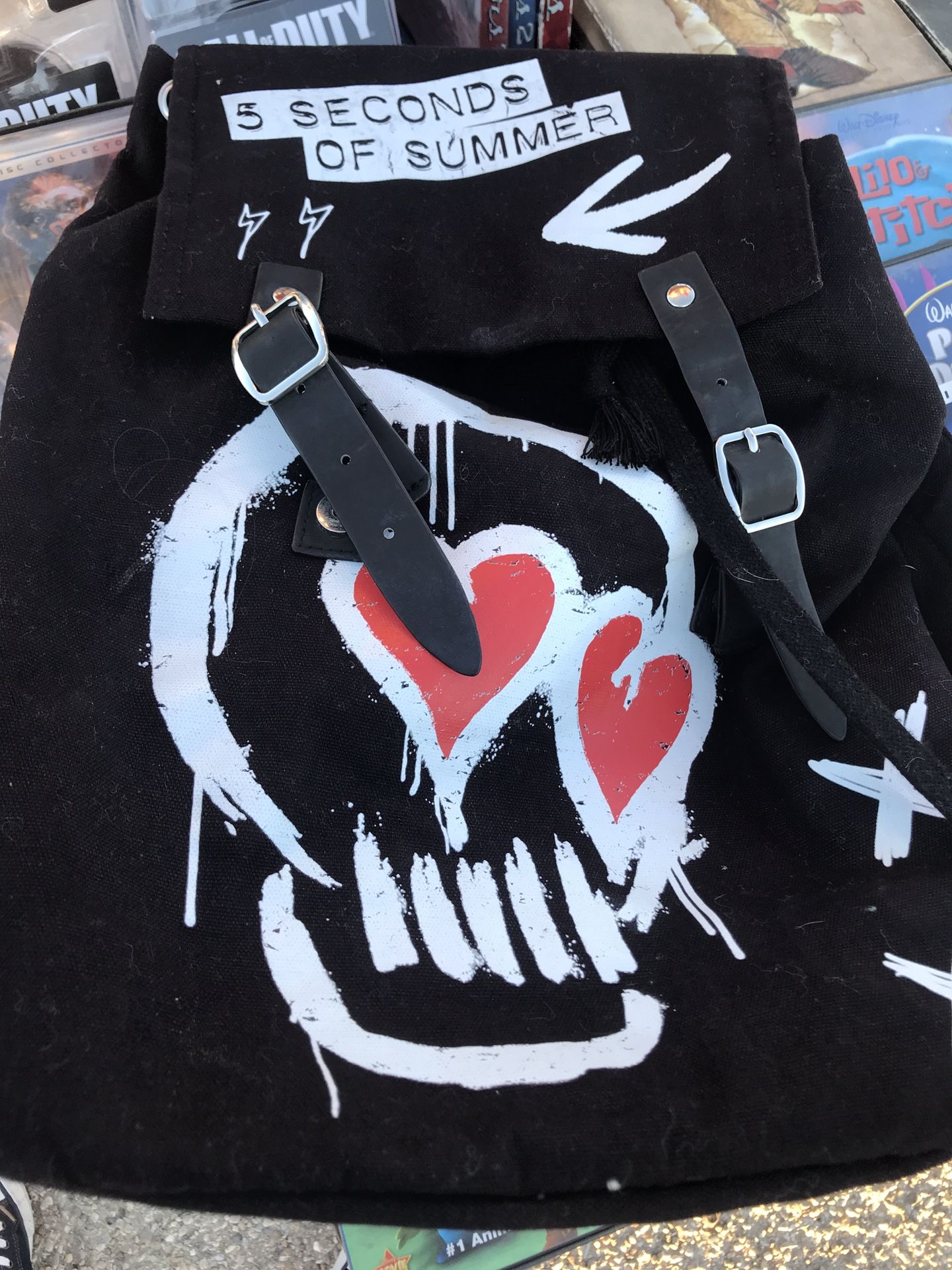 5 seconds of summer backpack