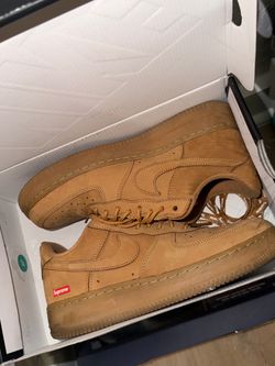 Nike Air Force 1 Low Supreme Wheat – Size 8 – Like New