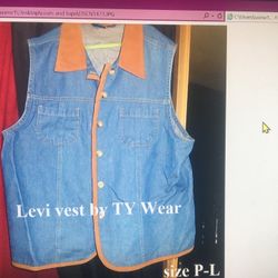 Jean Type Vest