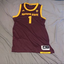 Adidas Sun Devils Basketball Jersey Authentic
